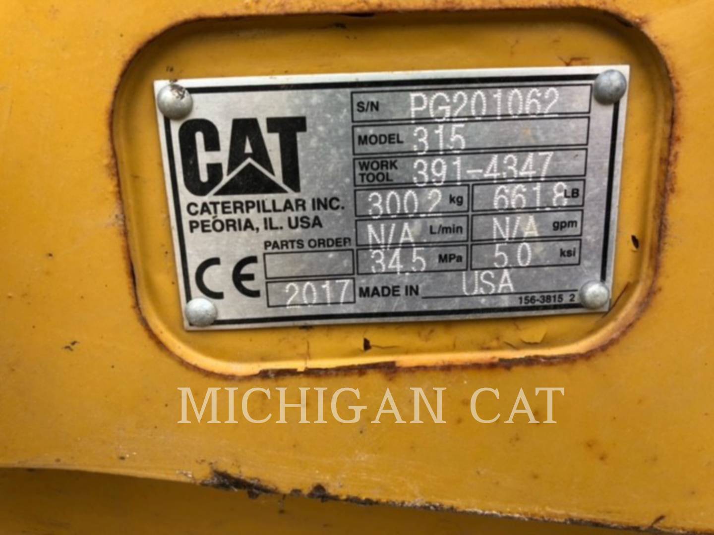 Caterpillar 316 HQC Misc