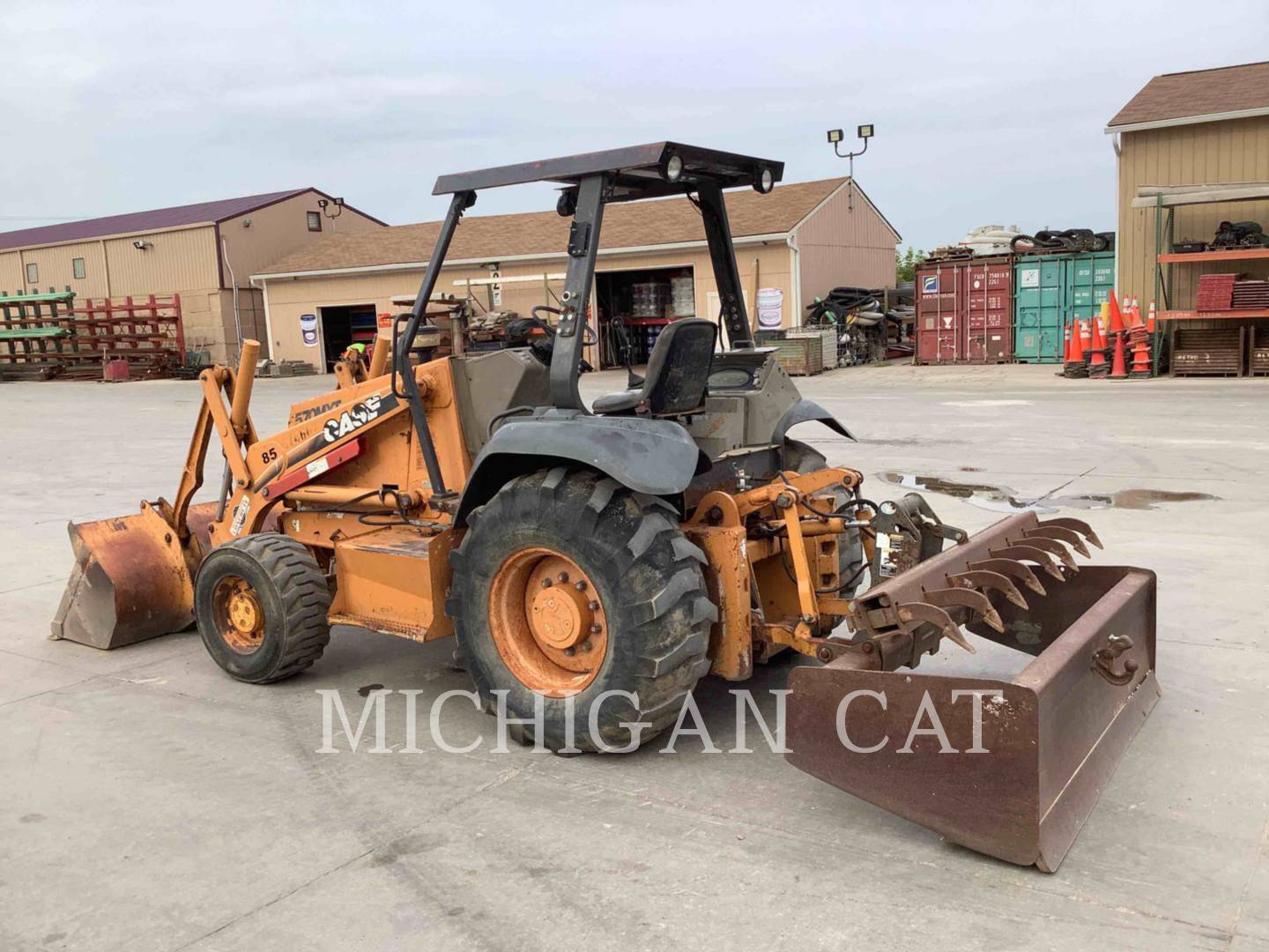 2005 Case 570MXT Tractor Loader Backhoe