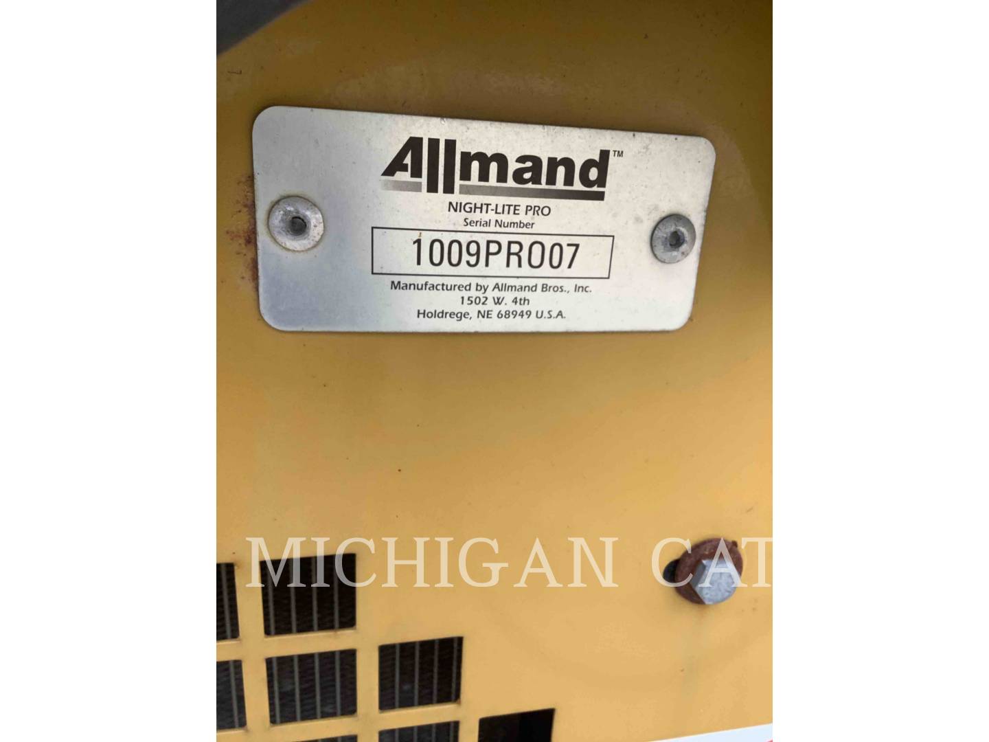 2007 Allmand LITE Light Tower