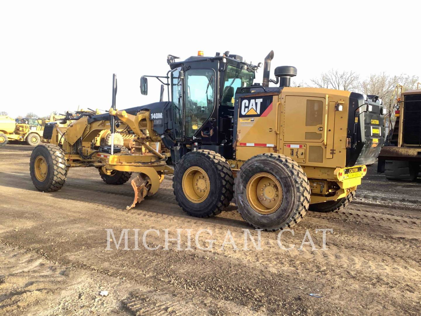 2017 Caterpillar 140M3 AWD Grader - Road