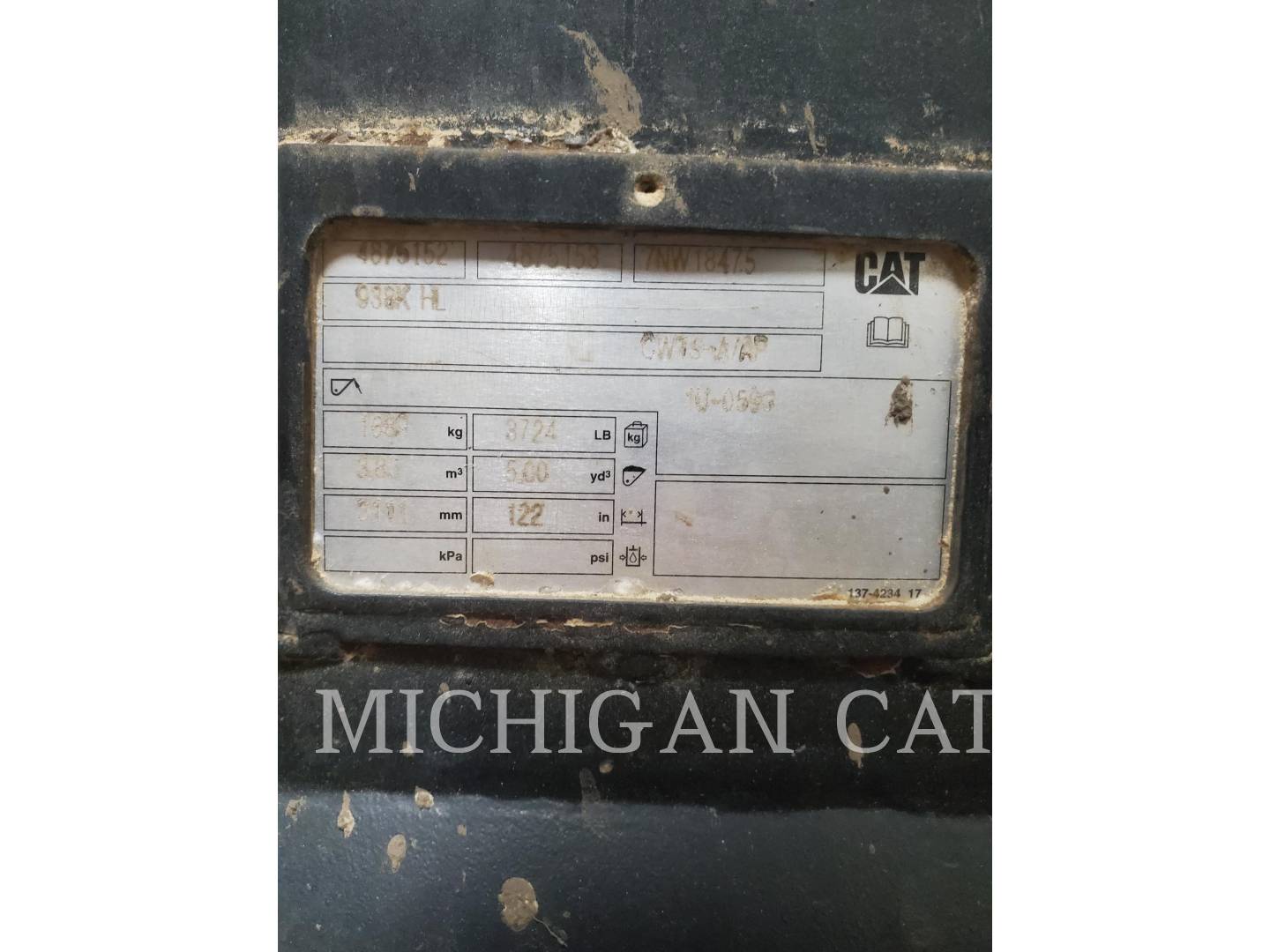 2019 Caterpillar 938 FQ 5.0 LMBKT Bucket