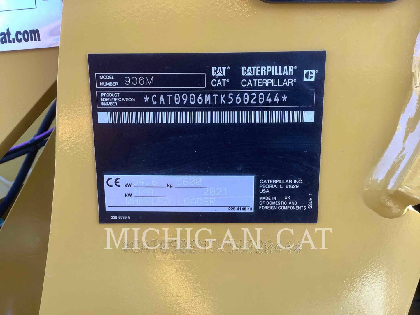 2021 Caterpillar 906M A Wheel Loader