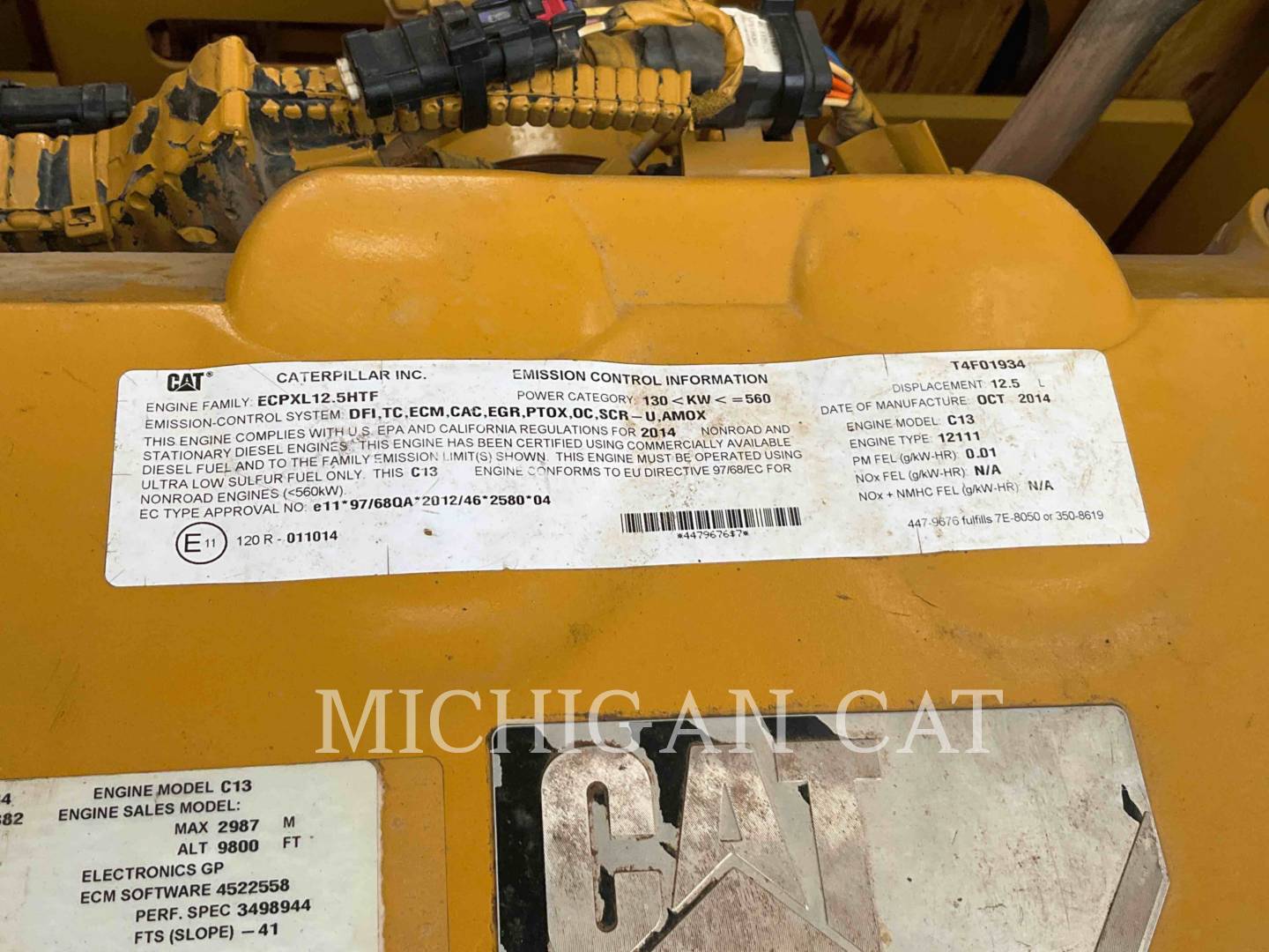 2015 Caterpillar 349FL PQ Excavator