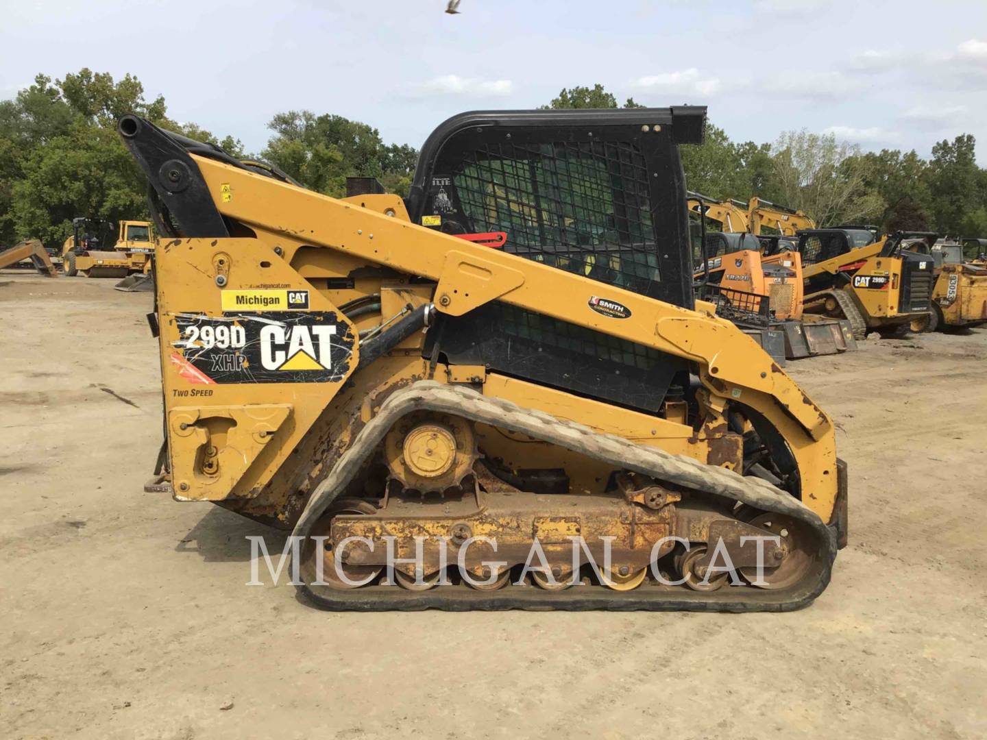 2014 Caterpillar 299DXHP A Compact Track Loader