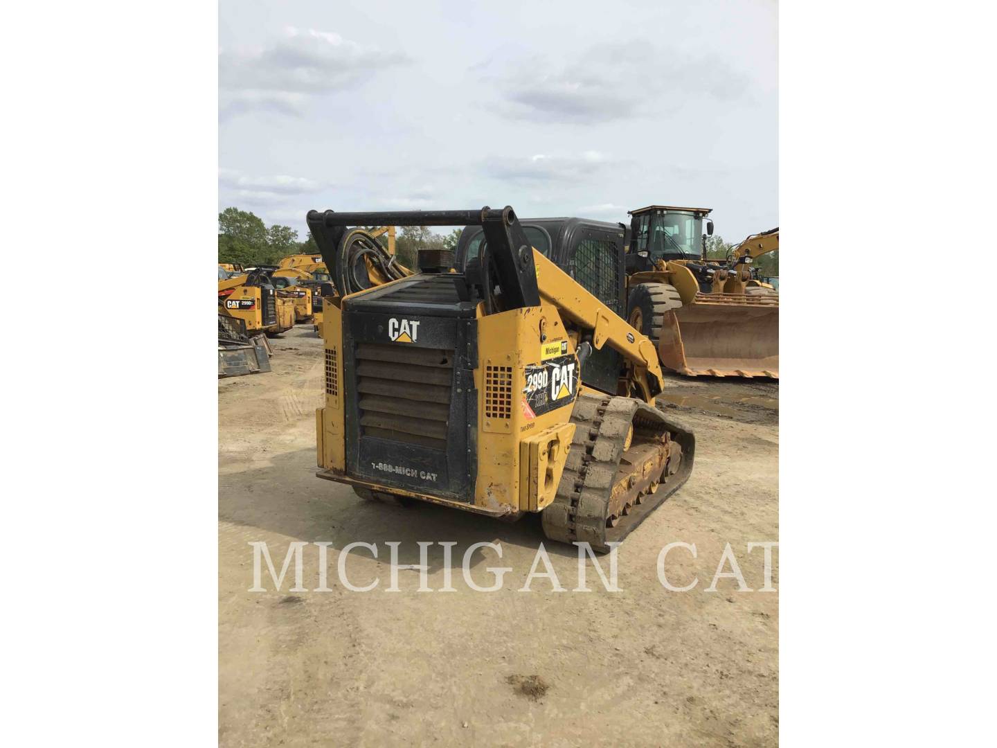 2014 Caterpillar 299DXHP A Compact Track Loader