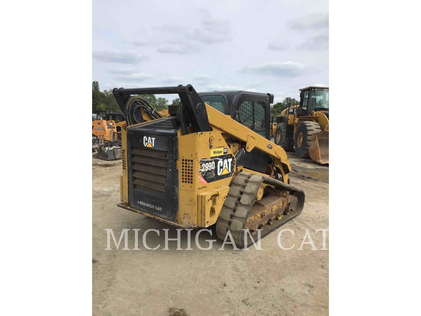 2014 Caterpillar 299DXHP A Compact Track Loader