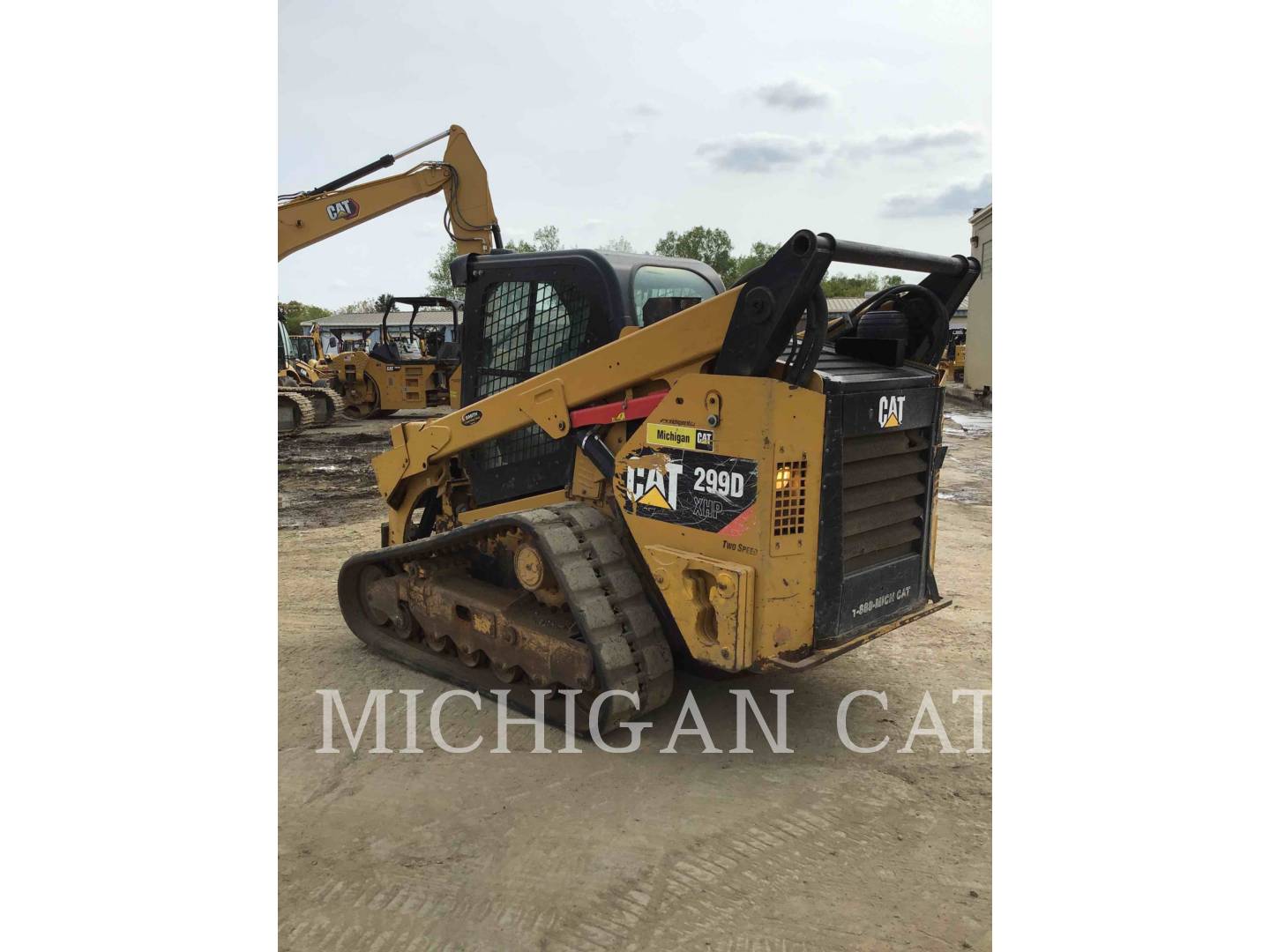 2014 Caterpillar 299DXHP A Compact Track Loader