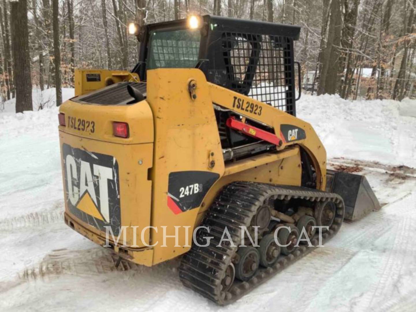 2015 Caterpillar 247B3 Compact Track Loader