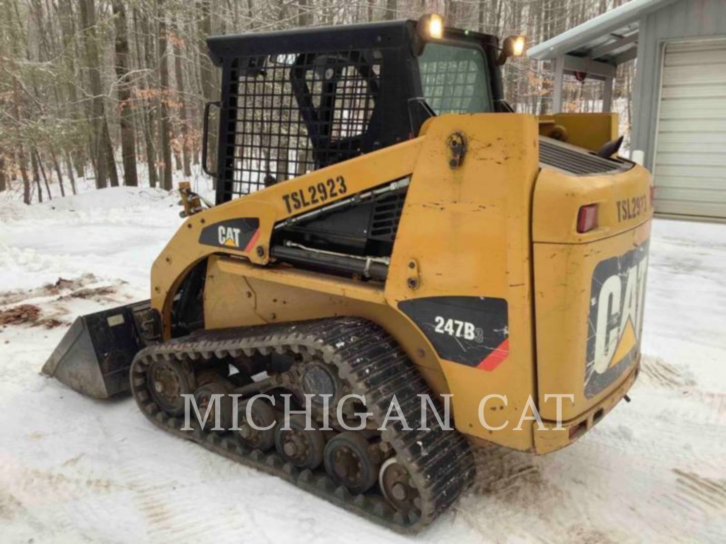 2015 Caterpillar 247B3 Compact Track Loader