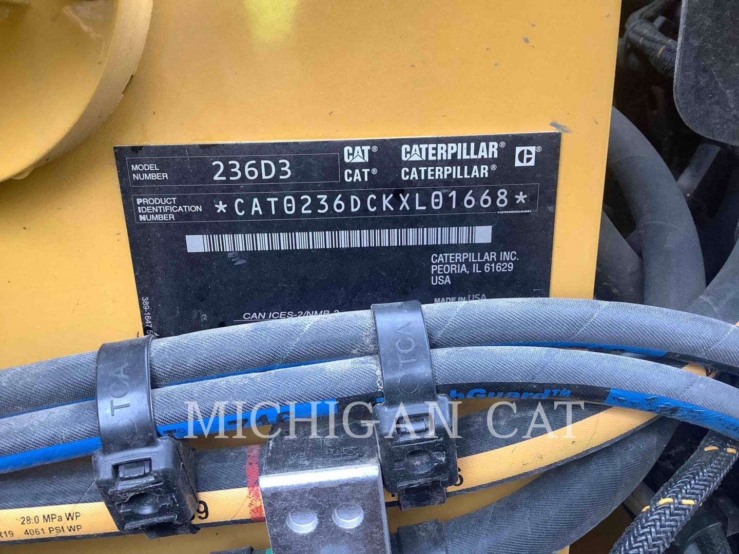 2021 Caterpillar 236D3 A2Q Skid Steer Loader