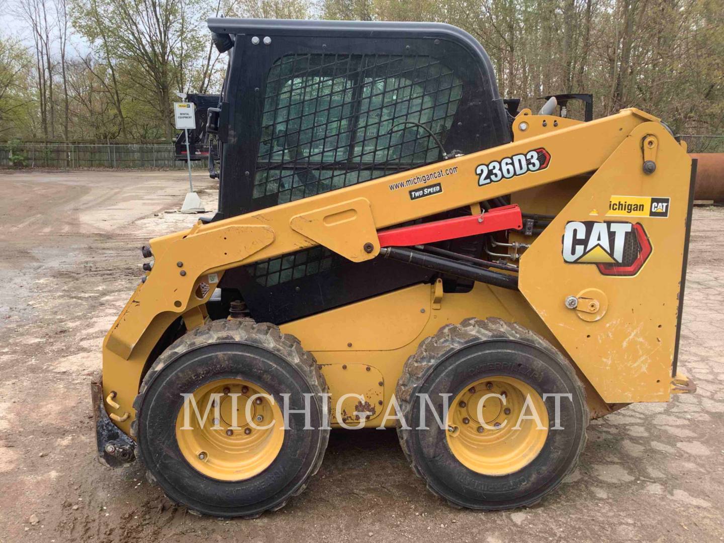 2021 Caterpillar 236D3 A2Q Skid Steer Loader