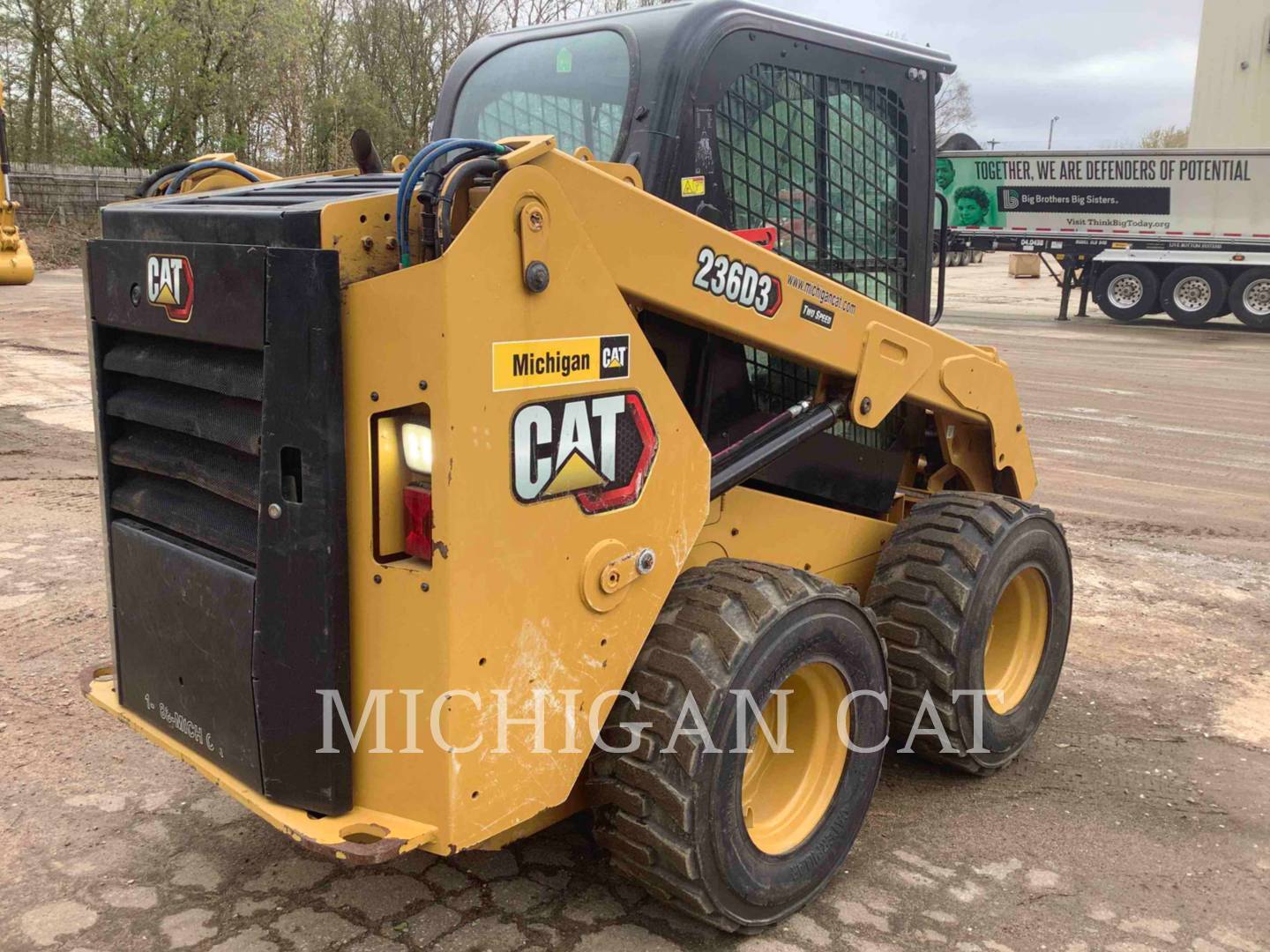 2021 Caterpillar 236D3 A2Q Skid Steer Loader