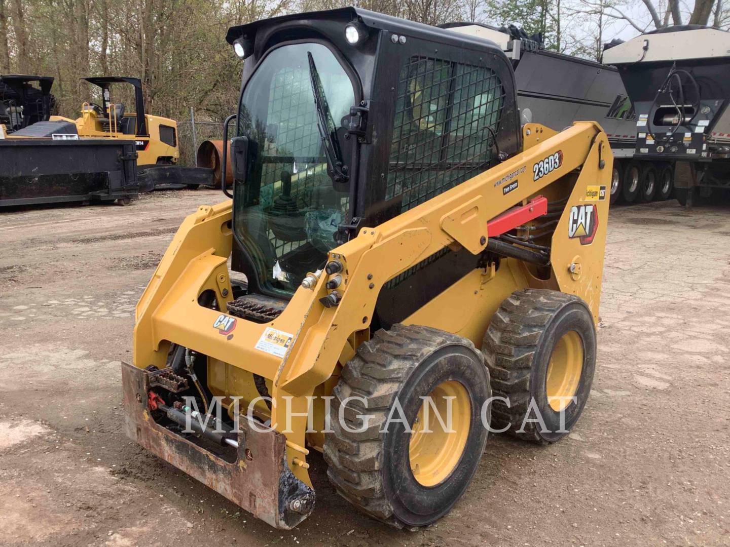 2021 Caterpillar 236D3 A2Q Skid Steer Loader