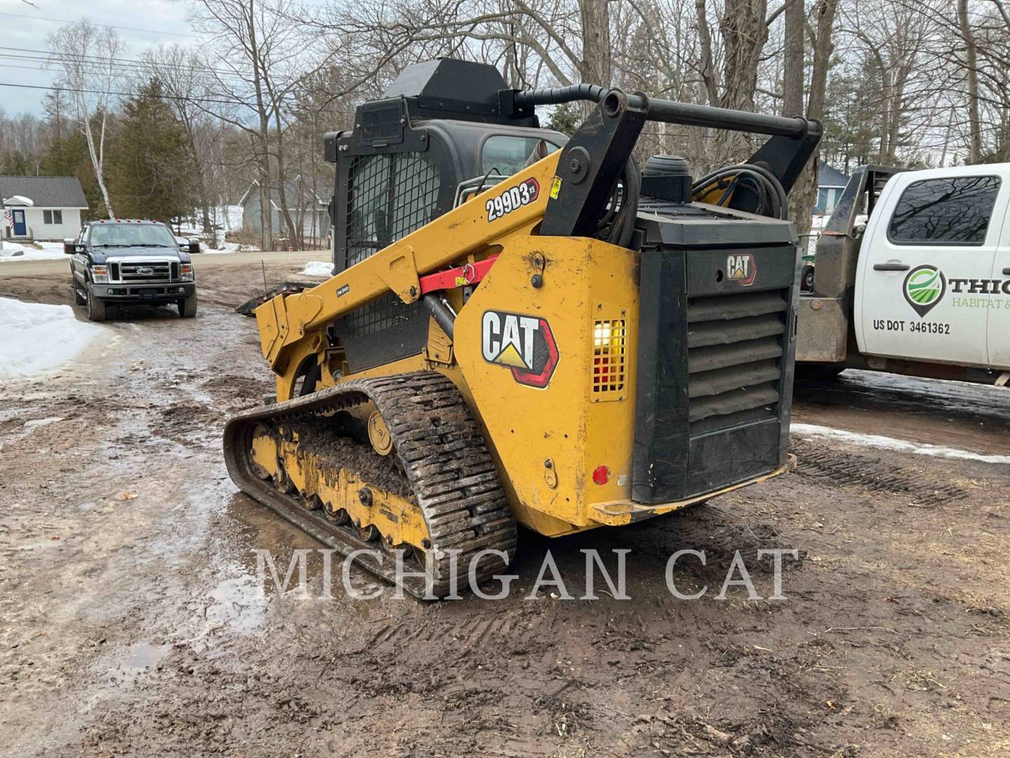 2020 Caterpillar 299D3XE D2AQBR Compact Track Loader