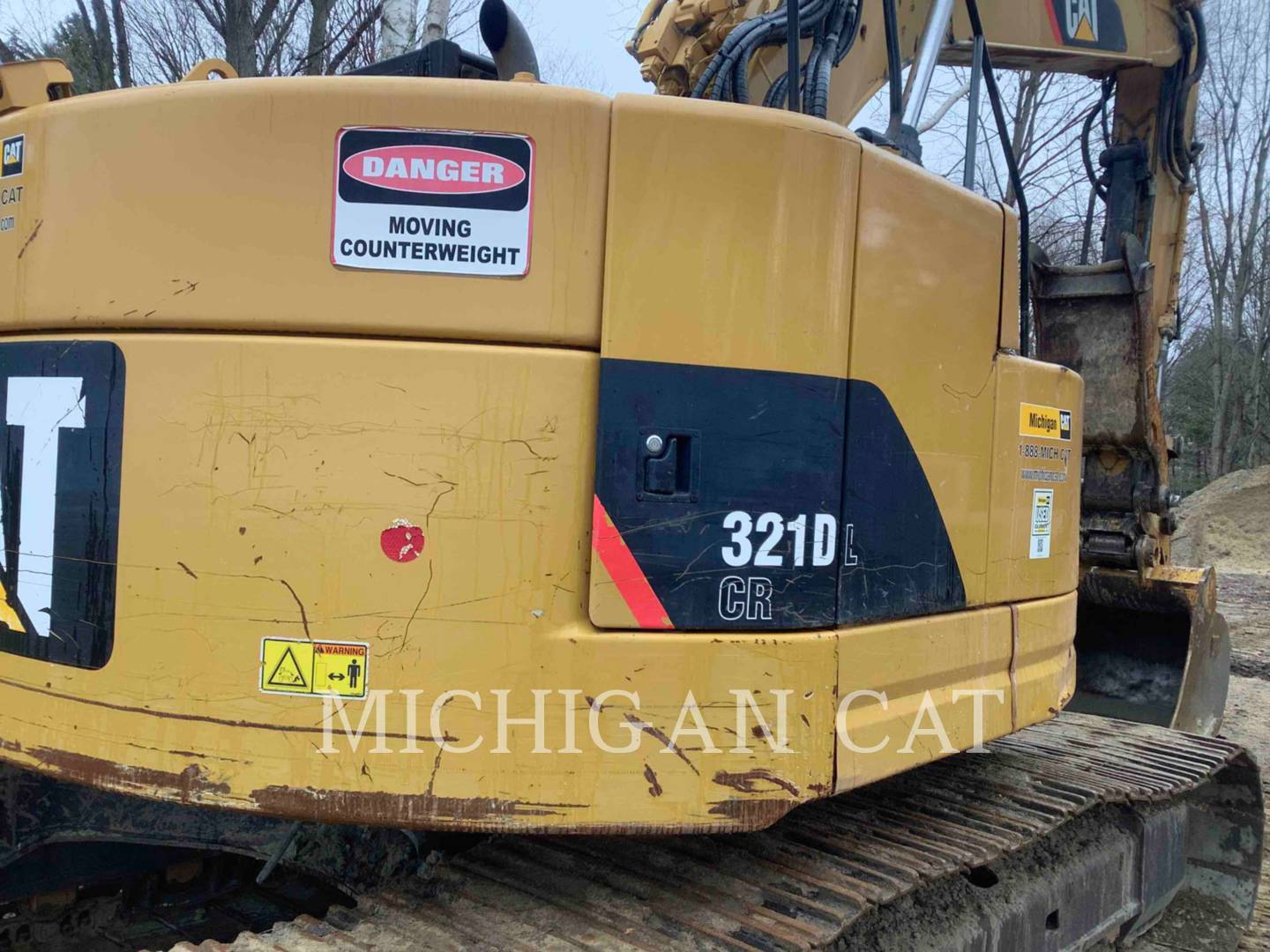 2013 Caterpillar 321DLCR PTQ Excavator