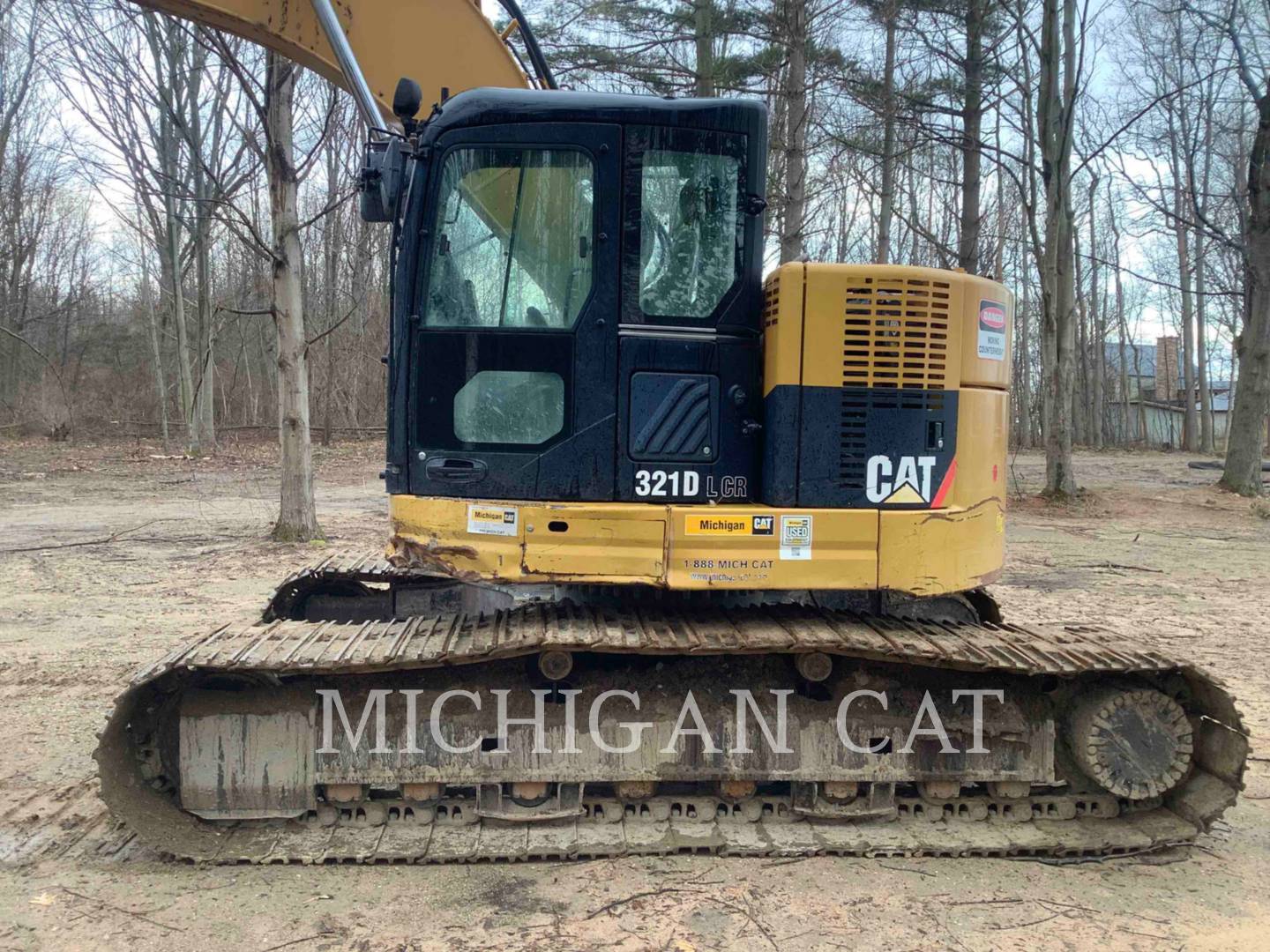 2013 Caterpillar 321DLCR PTQ Excavator