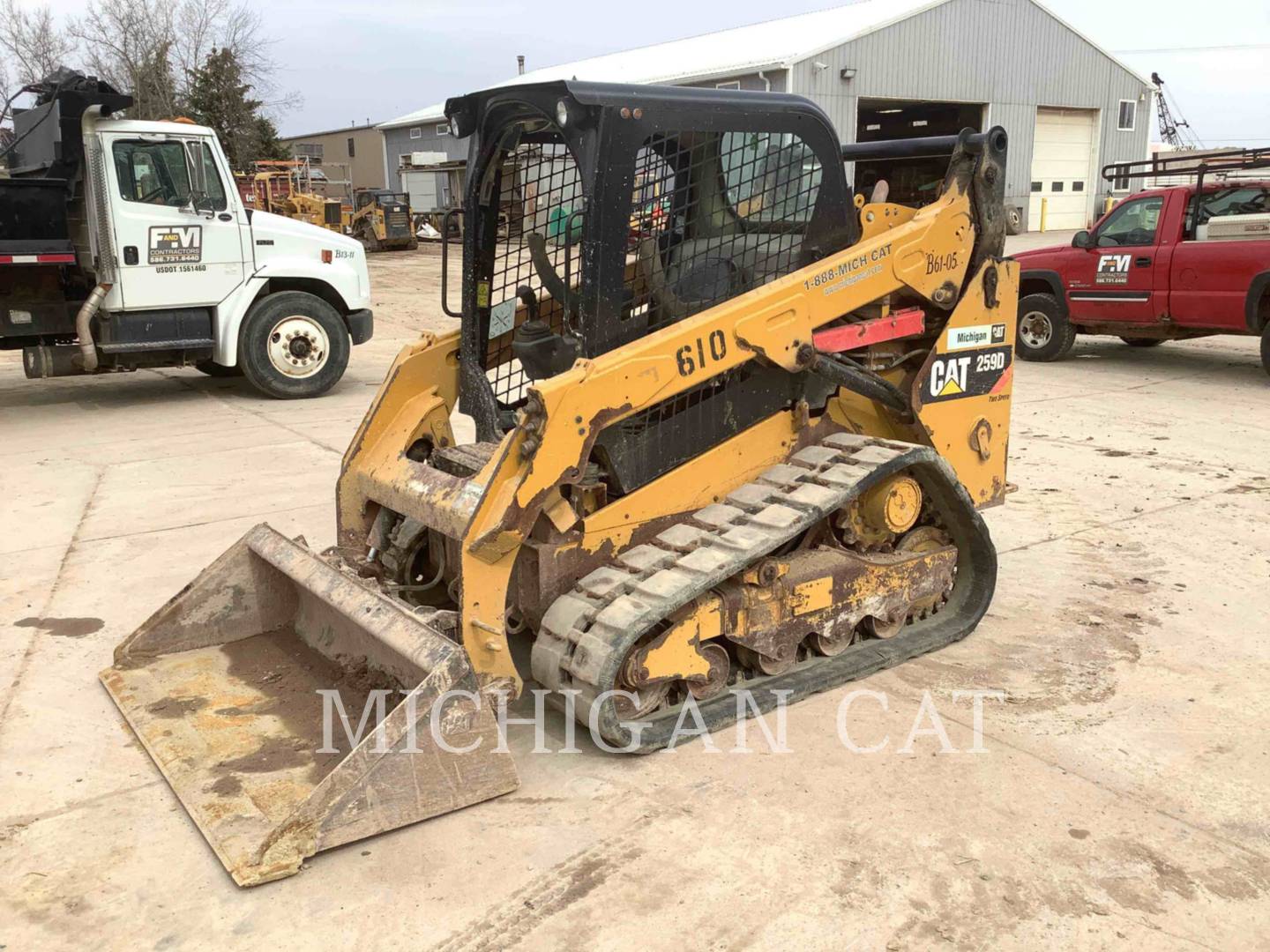 2014 Caterpillar 259D Compact Track Loader