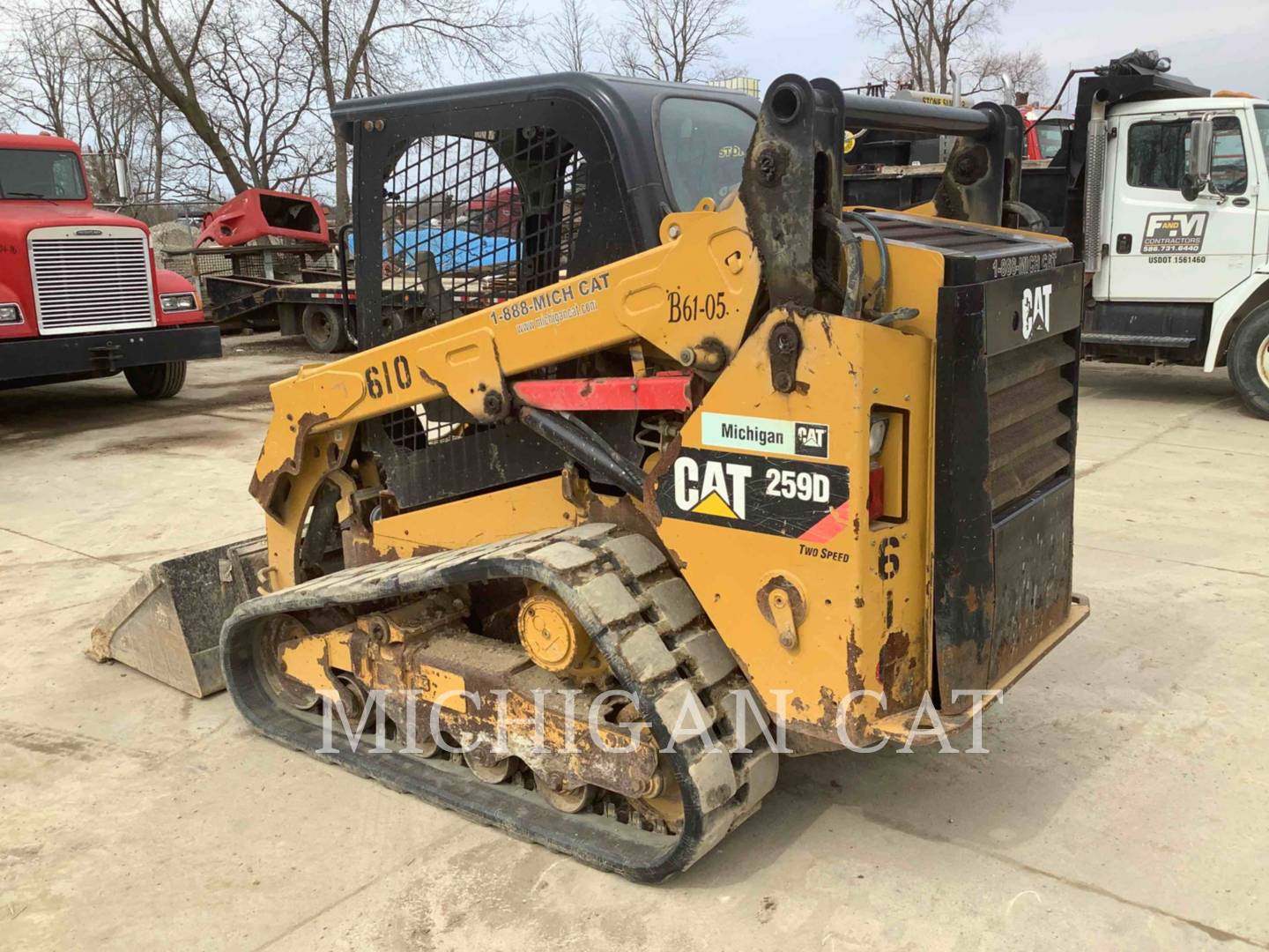 2014 Caterpillar 259D Compact Track Loader