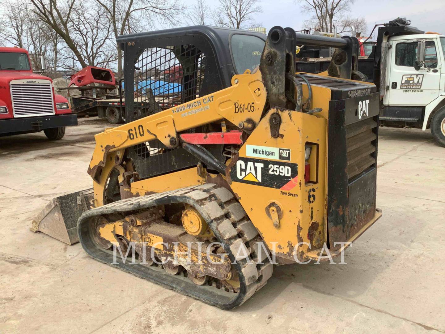 2014 Caterpillar 259D Compact Track Loader