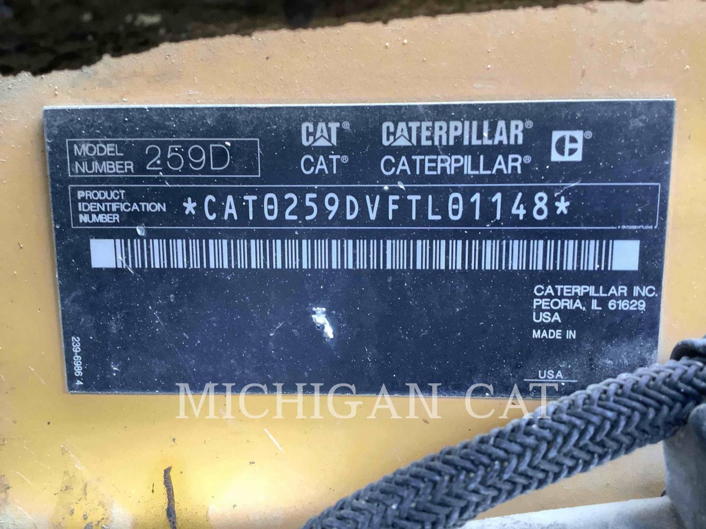 2014 Caterpillar 259D Compact Track Loader