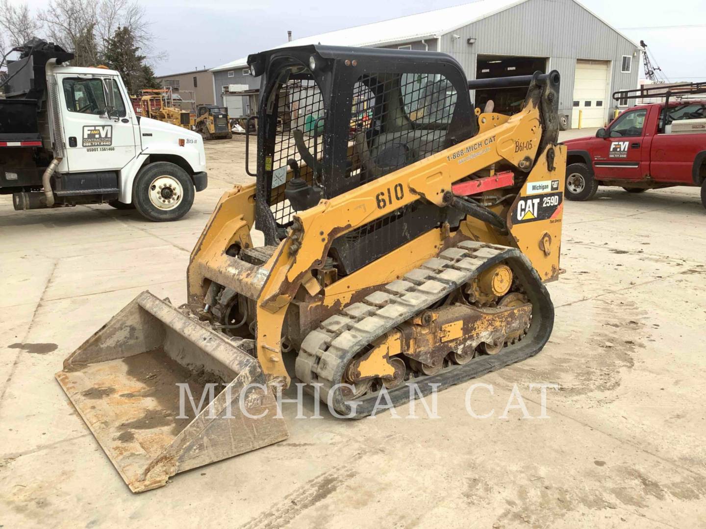 2014 Caterpillar 259D Compact Track Loader