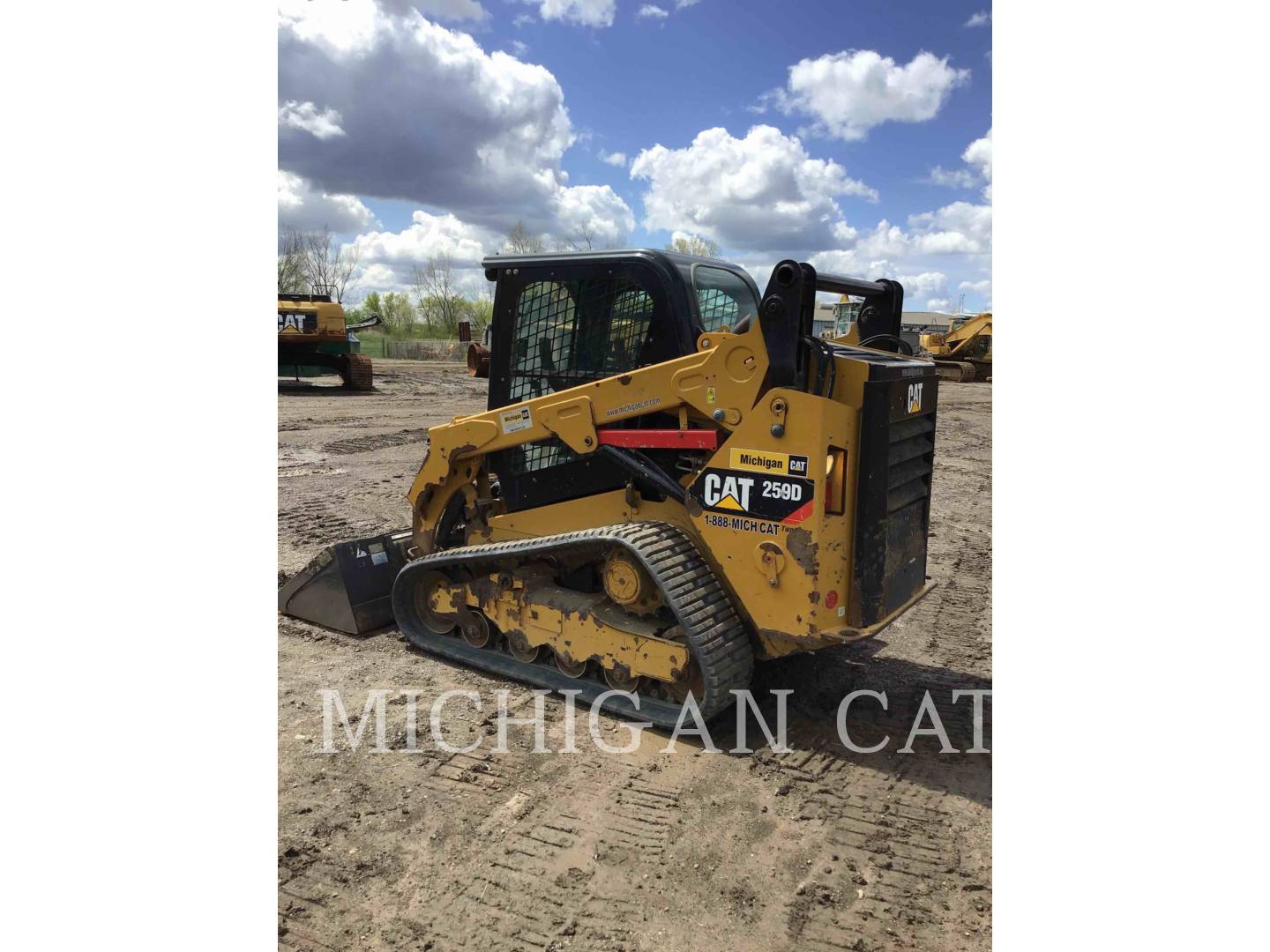 2018 Caterpillar 259D AQB+ Compact Track Loader