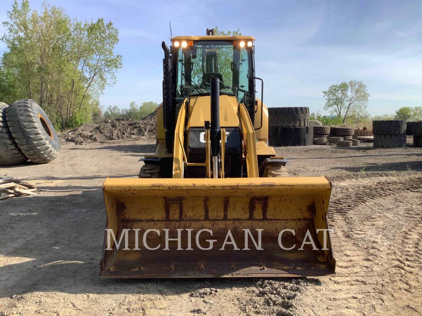 2015 Caterpillar 416F2 CP Tractor Loader Backhoe