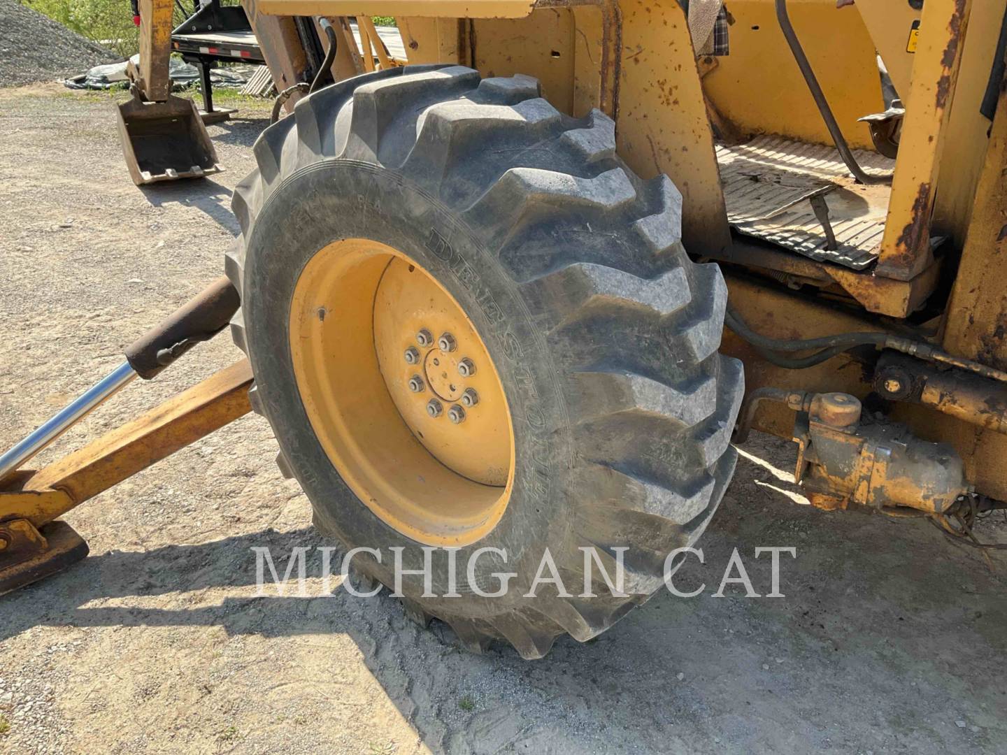 1985 Ford 555B Tractor Loader Backhoe