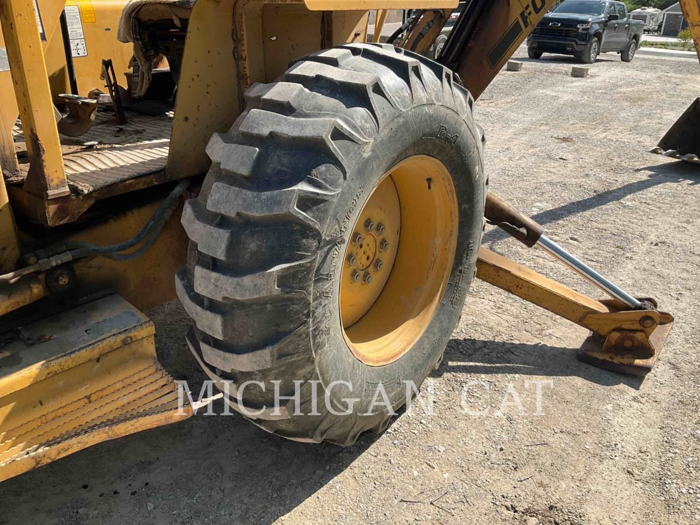 1985 Ford 555B Tractor Loader Backhoe