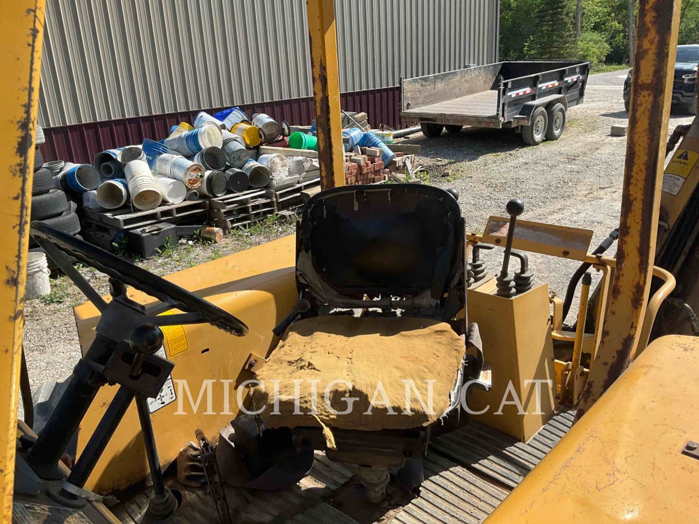 1985 Ford 555B Tractor Loader Backhoe