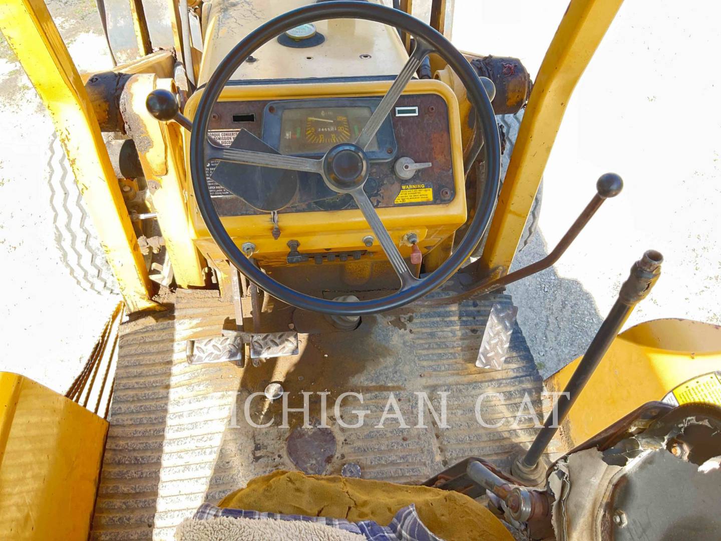 1985 Ford 555B Tractor Loader Backhoe