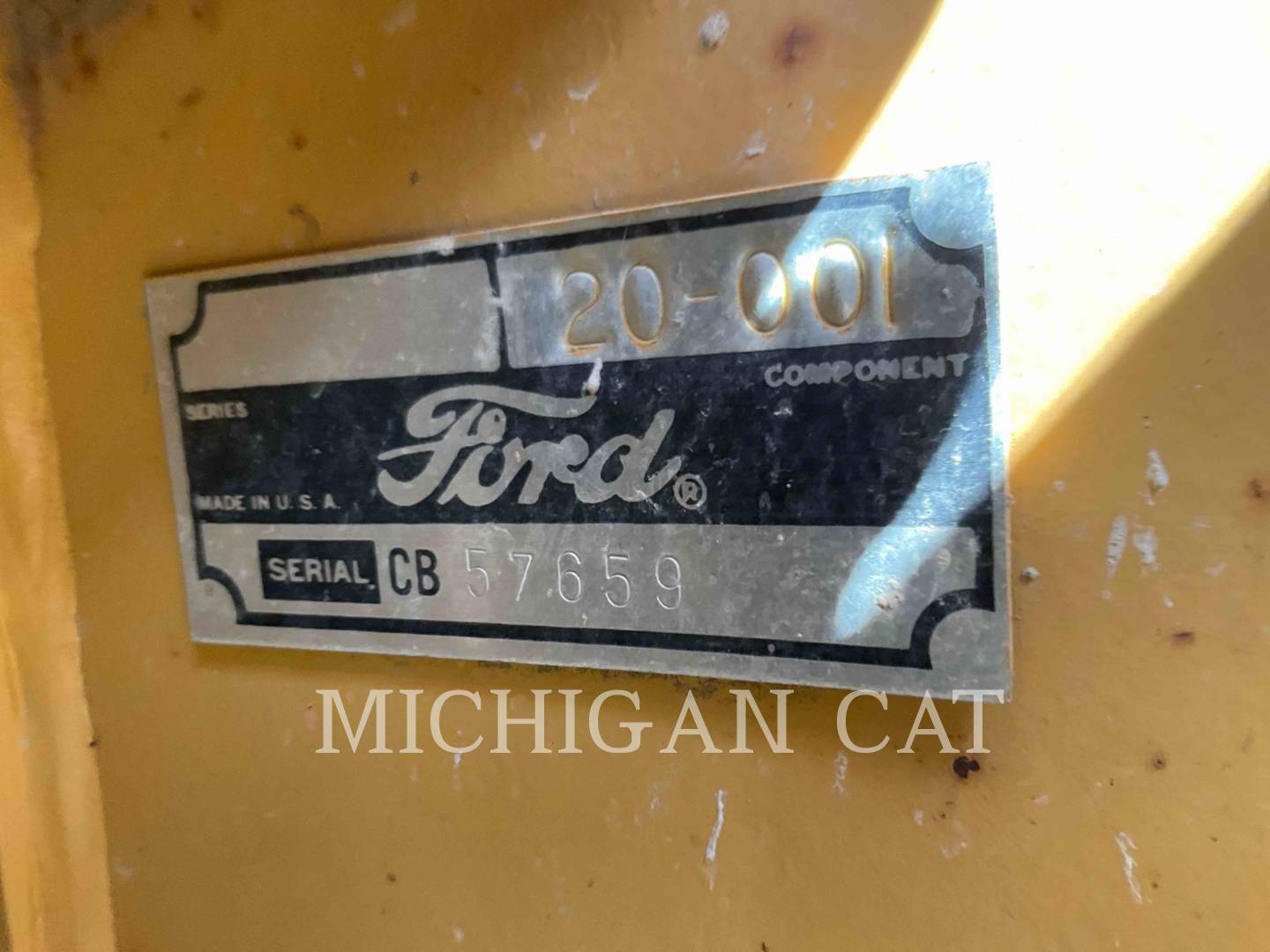 1985 Ford 555B Tractor Loader Backhoe