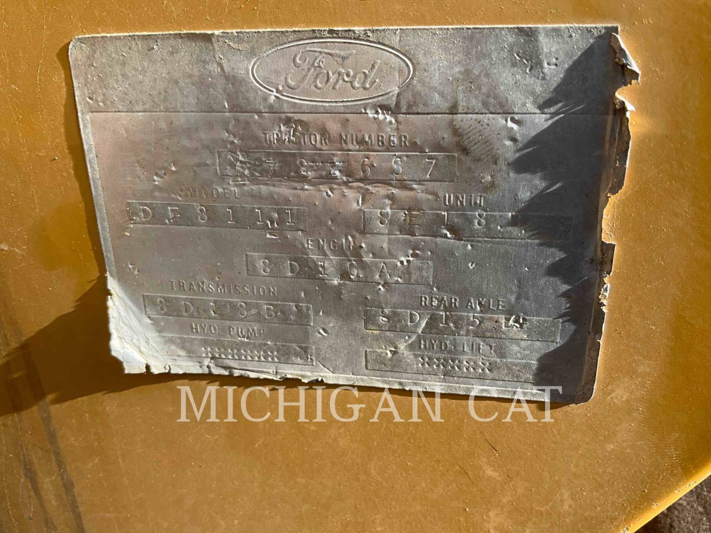 1985 Ford 555B Tractor Loader Backhoe