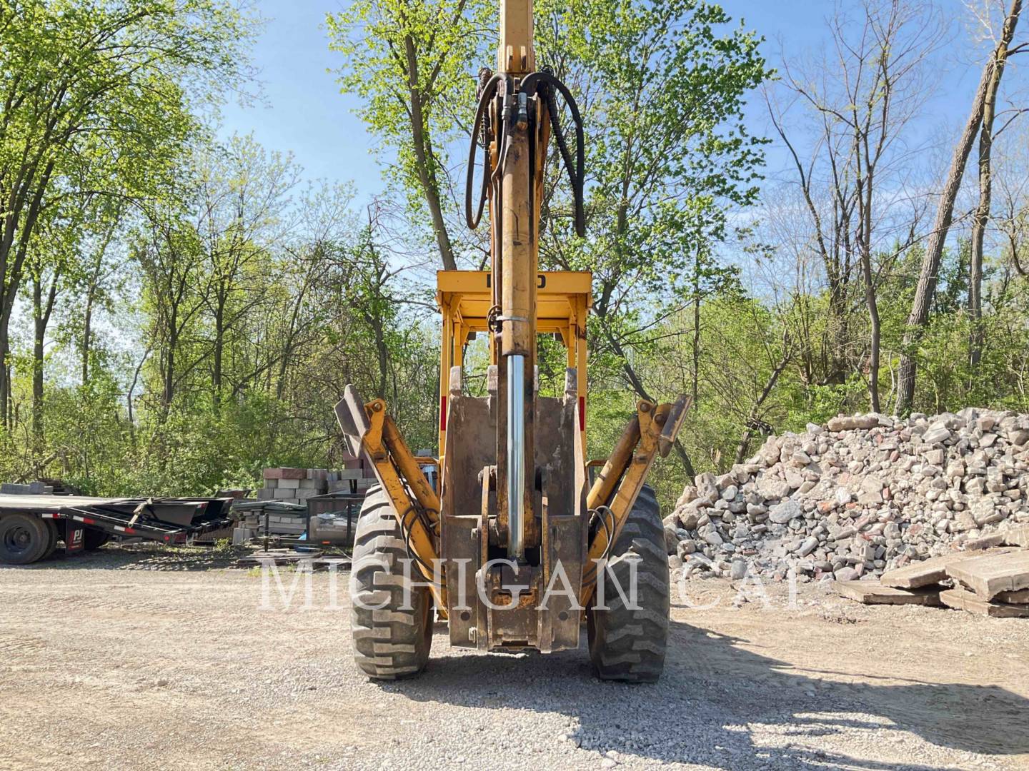 1985 Ford 555B Tractor Loader Backhoe