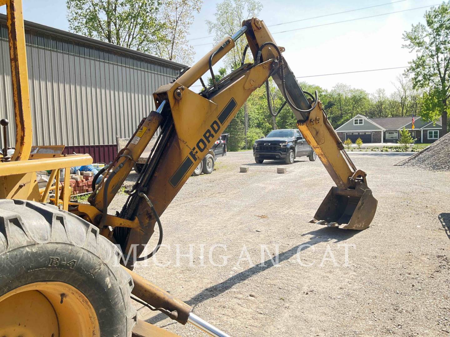 1985 Ford 555B Tractor Loader Backhoe