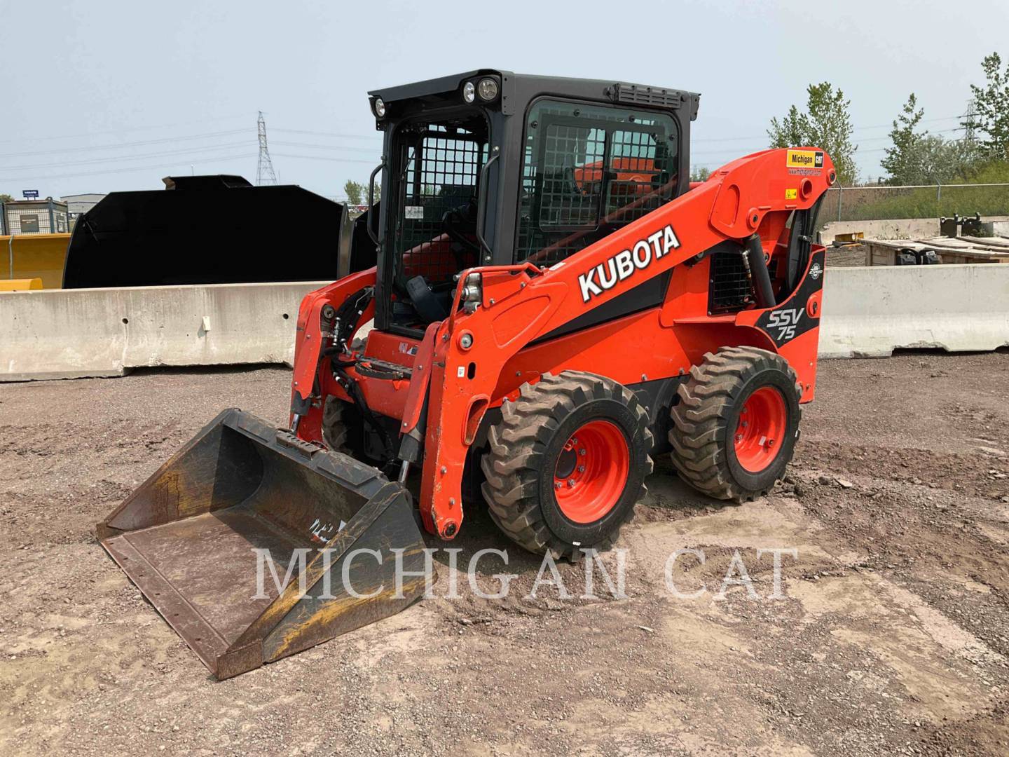 2016 Kubota SSV75 Skid Steer Loader