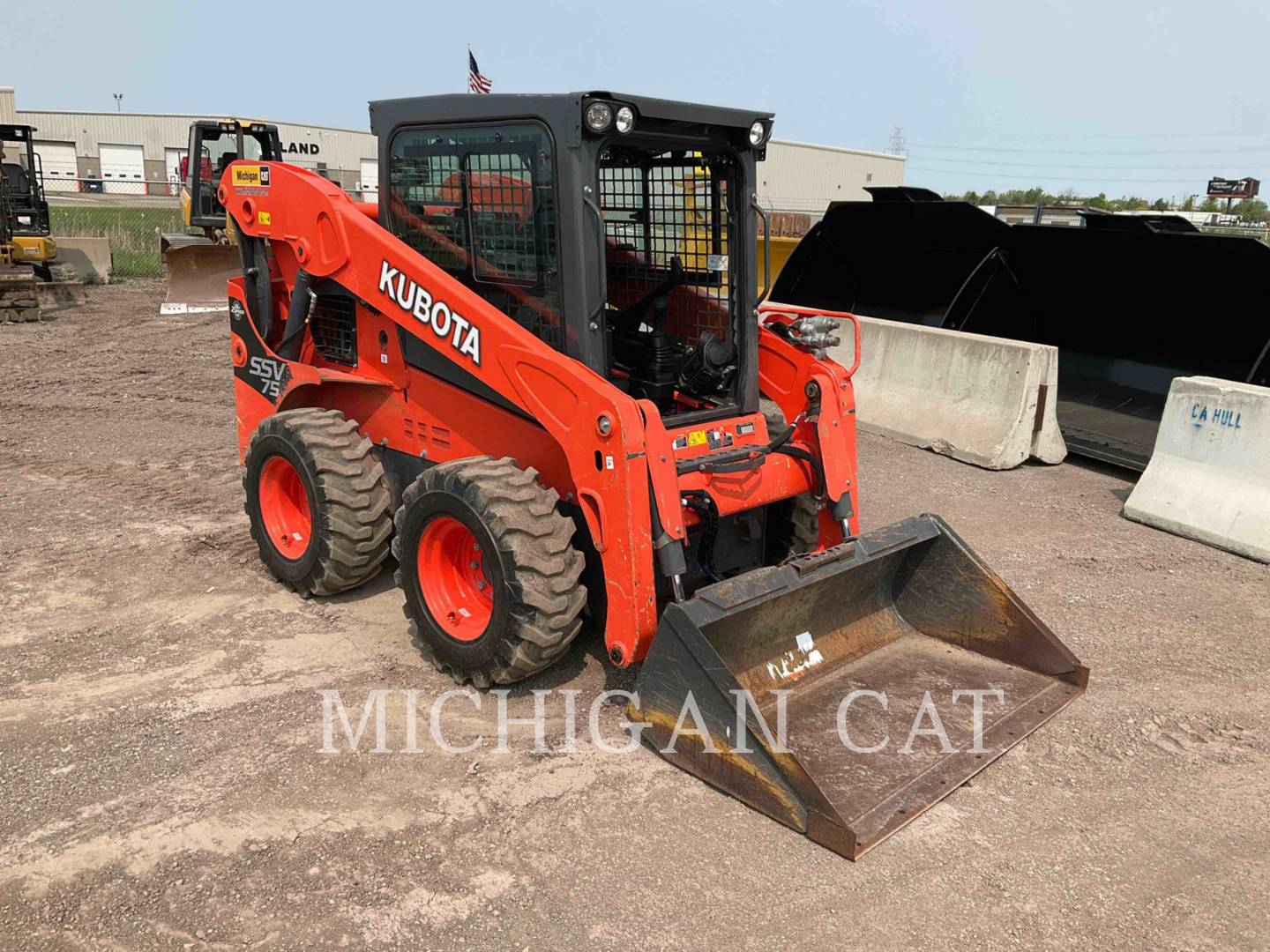 2016 Kubota SSV75 Skid Steer Loader