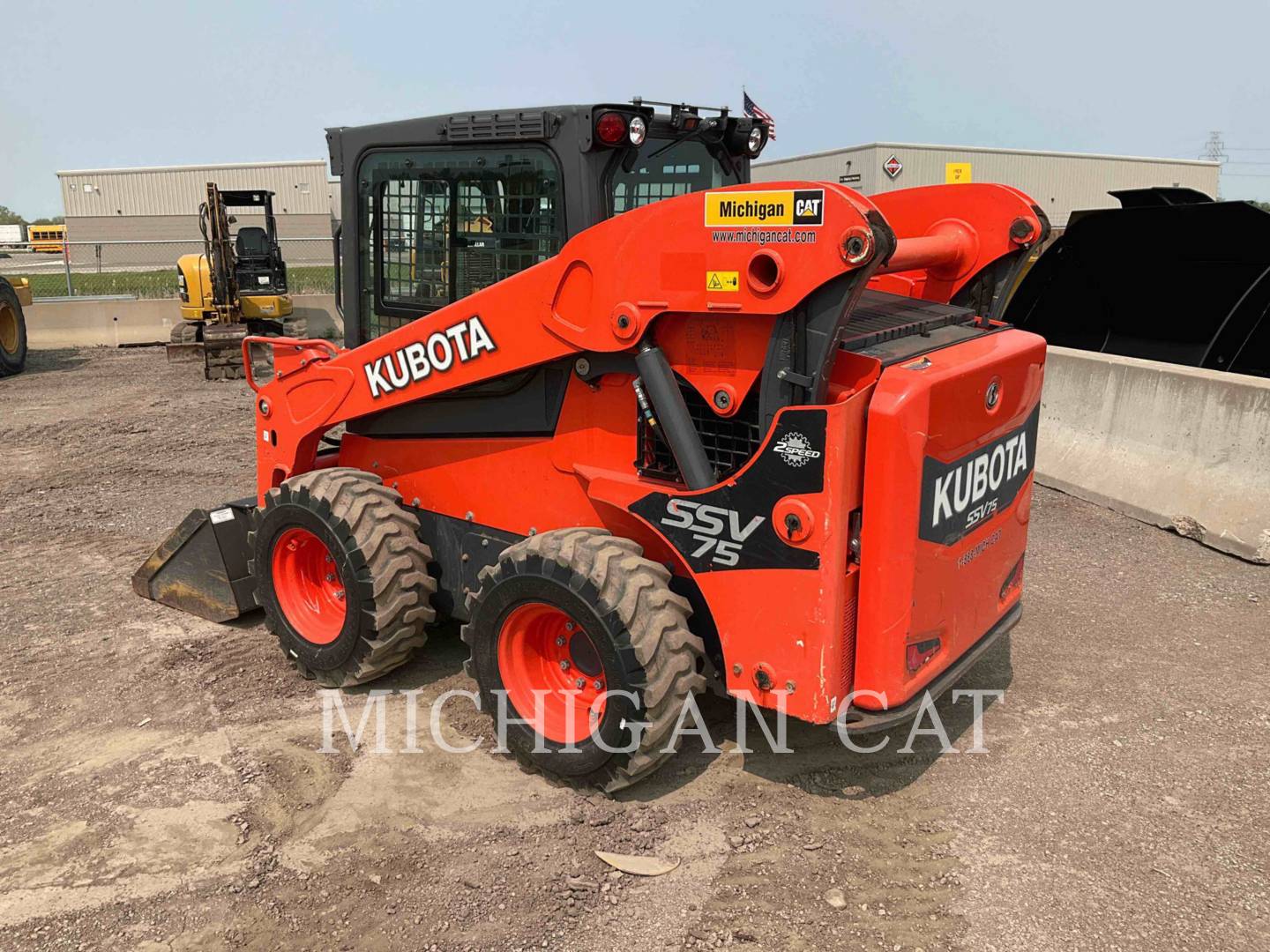 2016 Kubota SSV75 Skid Steer Loader