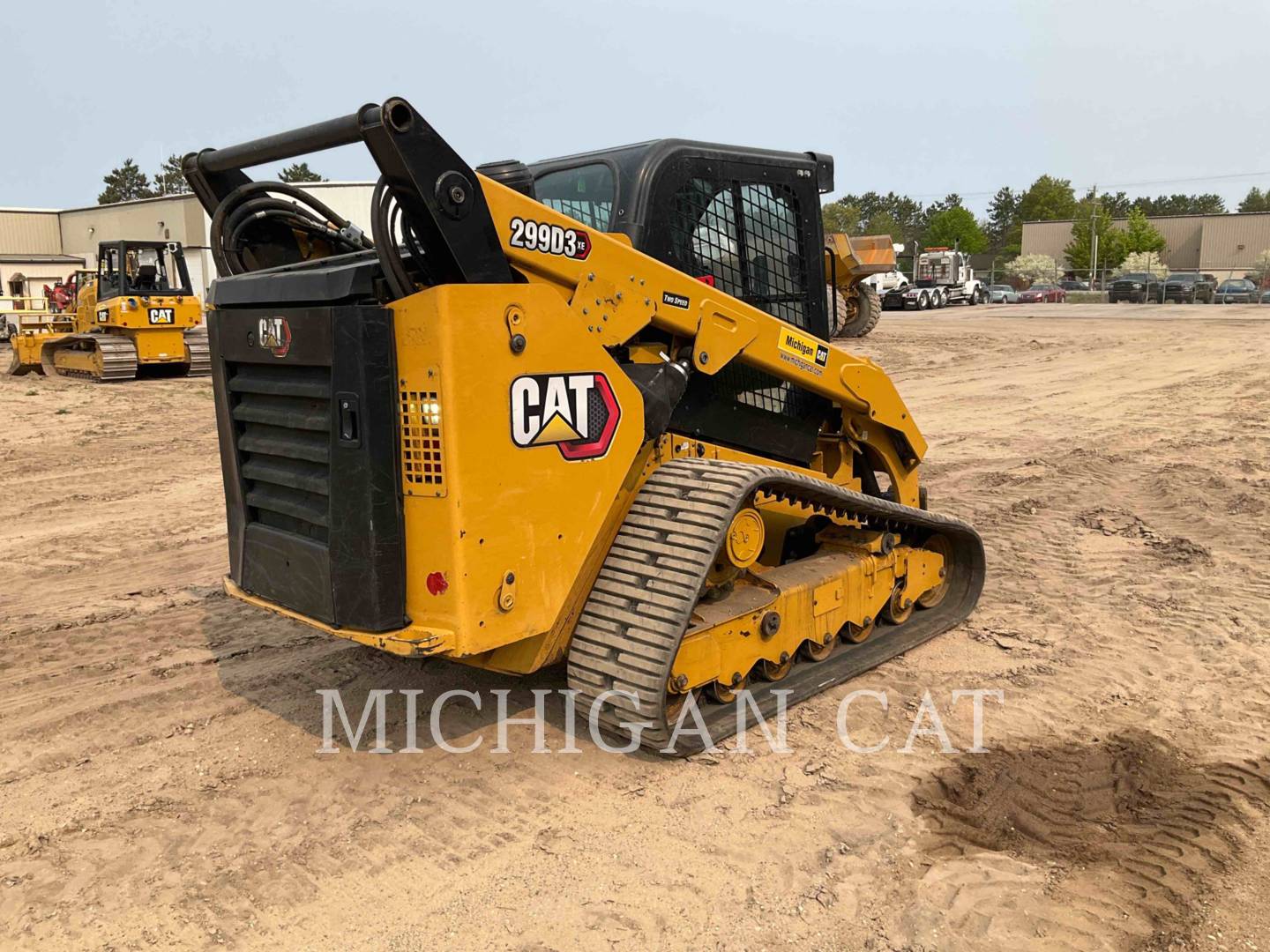 2021 Caterpillar 299D3XE D1AQBR Compact Track Loader