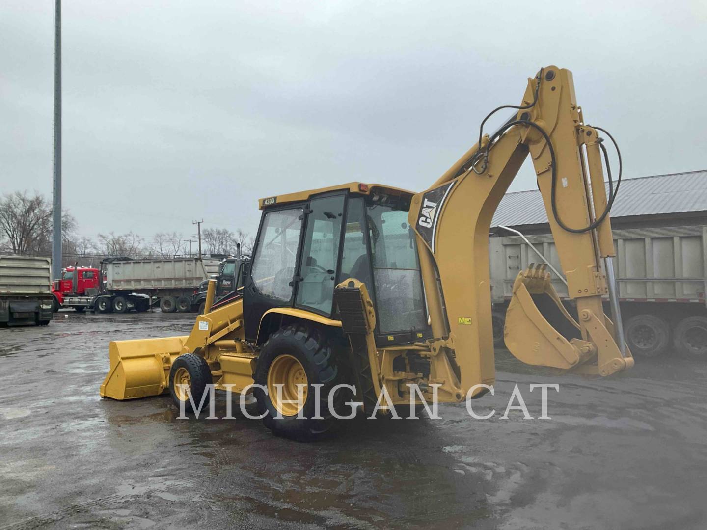 2004 Caterpillar 430D Tractor Loader Backhoe