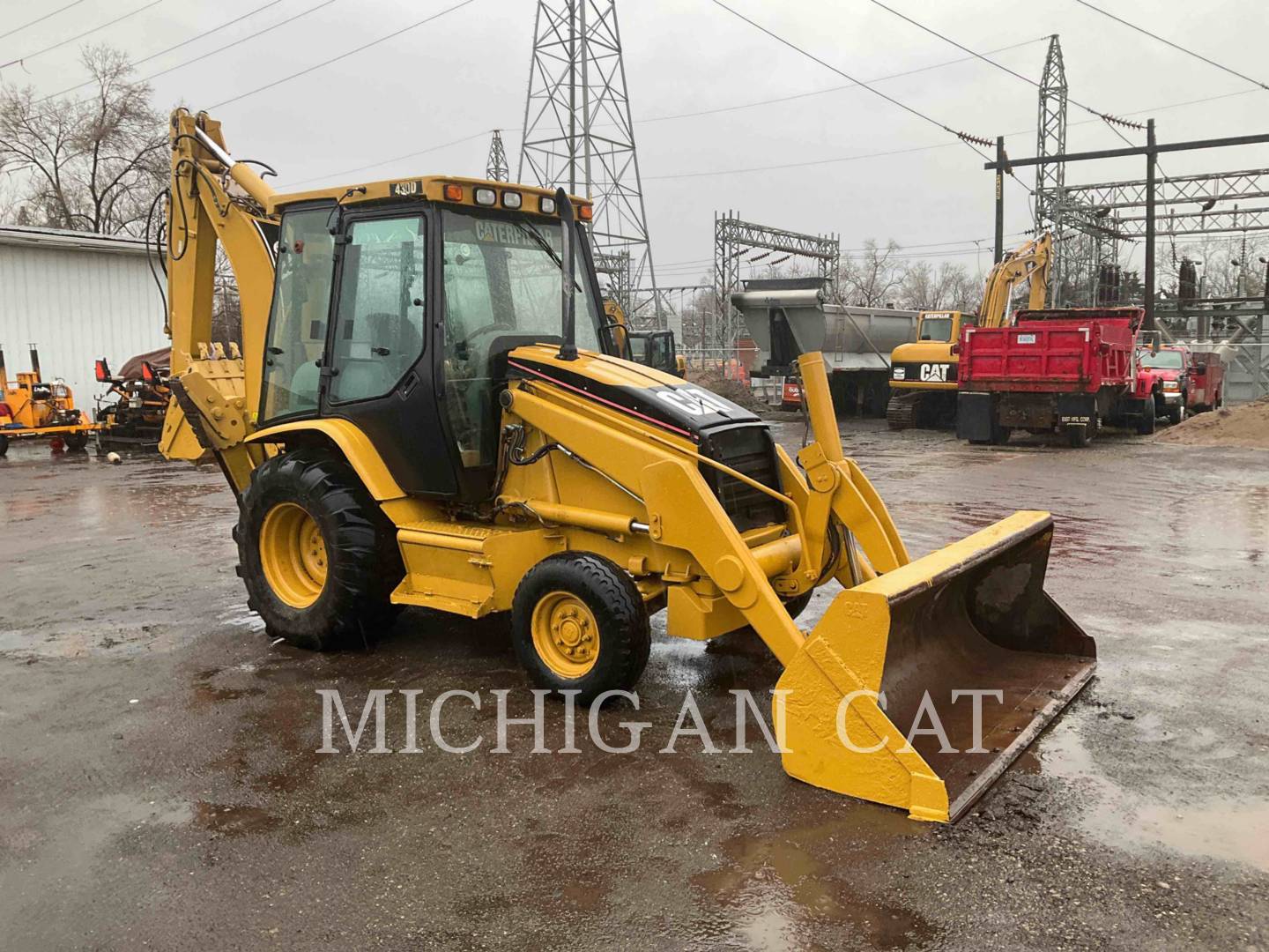 2004 Caterpillar 430D Tractor Loader Backhoe