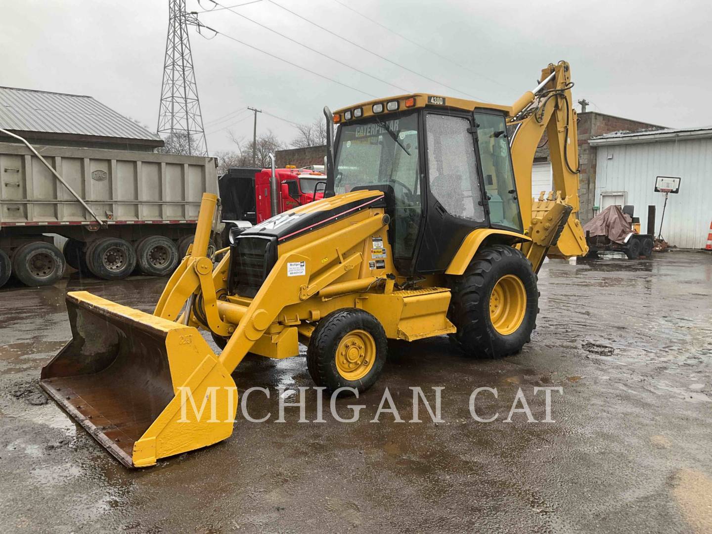 2004 Caterpillar 430D Tractor Loader Backhoe