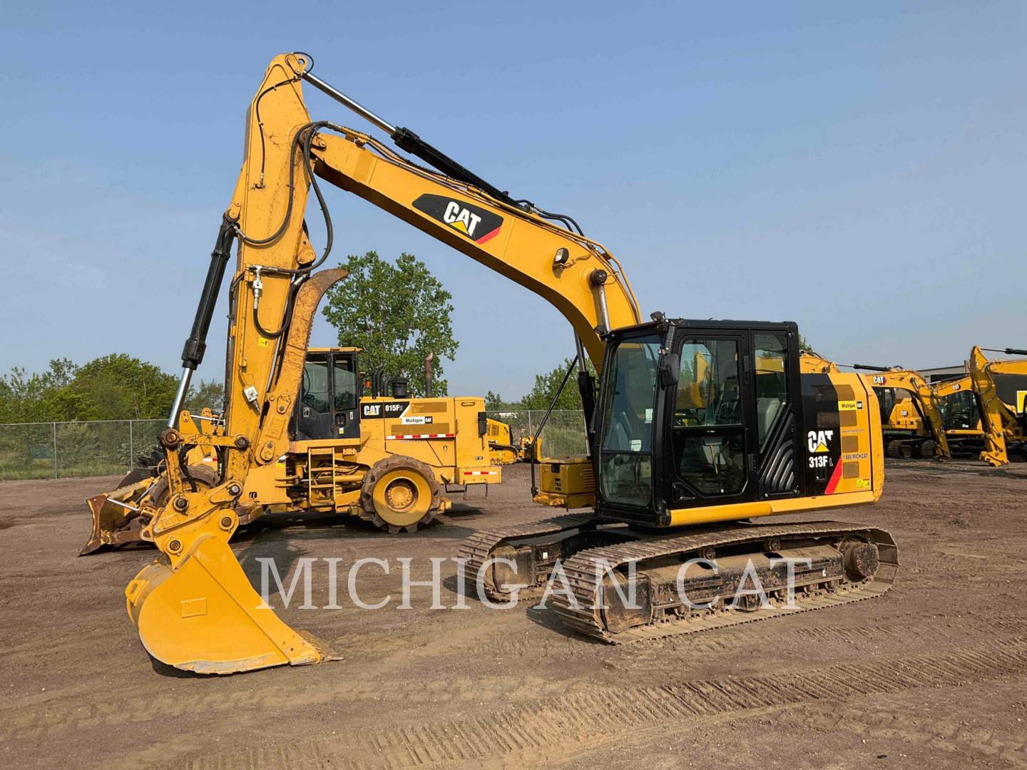 2017 Caterpillar 313FL PTQ Excavator