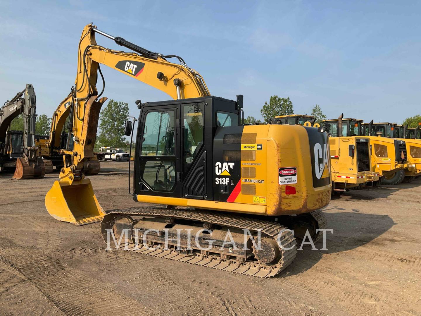 2017 Caterpillar 313FL PTQ Excavator