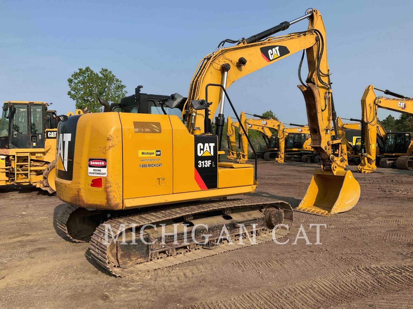 2017 Caterpillar 313FL PTQ Excavator