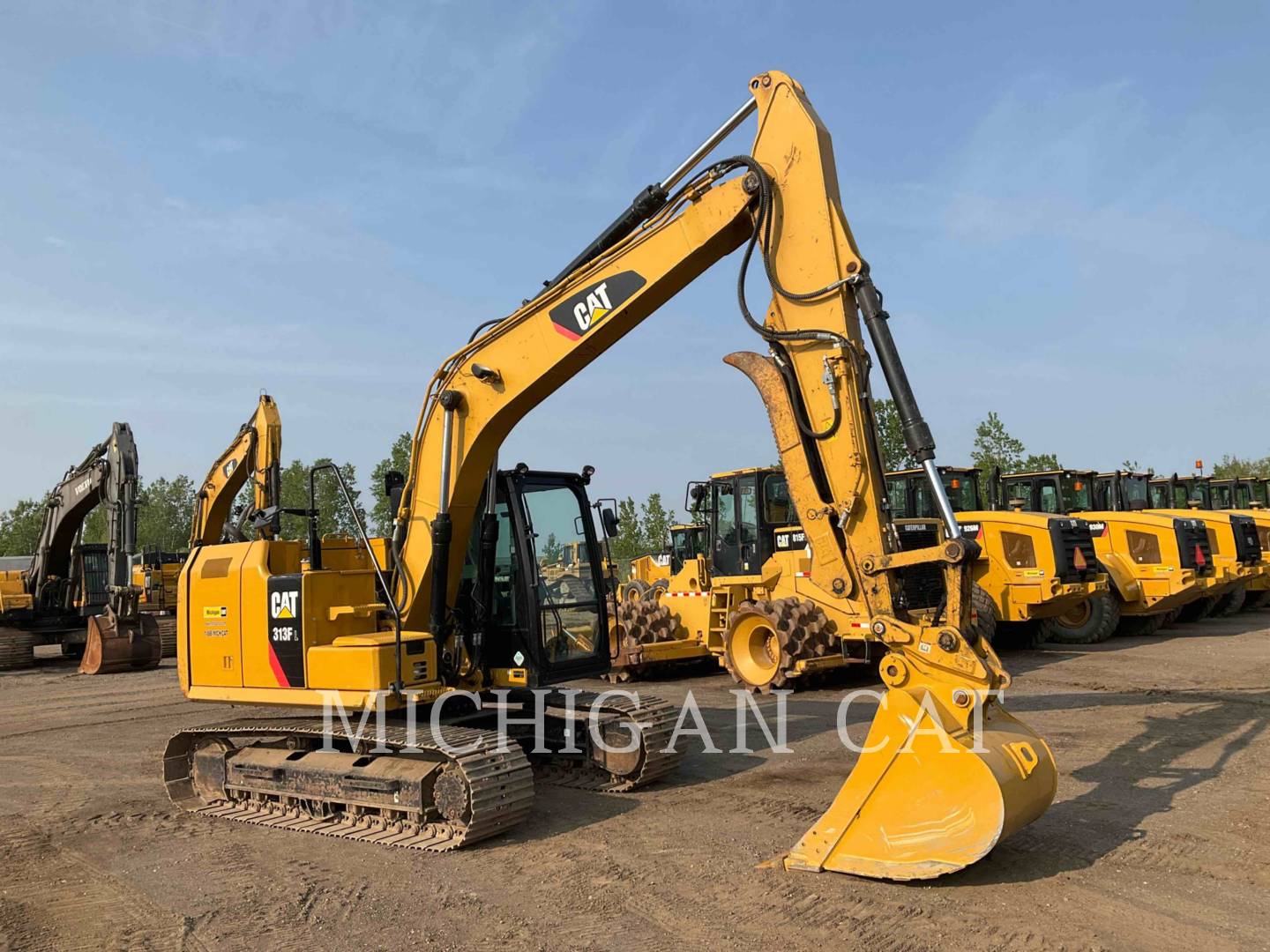 2017 Caterpillar 313FL PTQ Excavator