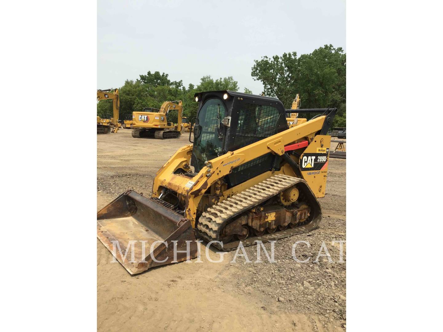 2014 Caterpillar 289D AQ Compact Track Loader