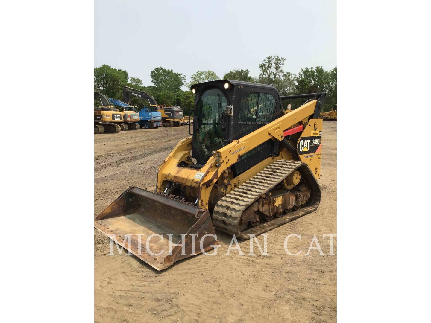 2014 Caterpillar 289D AQ Compact Track Loader