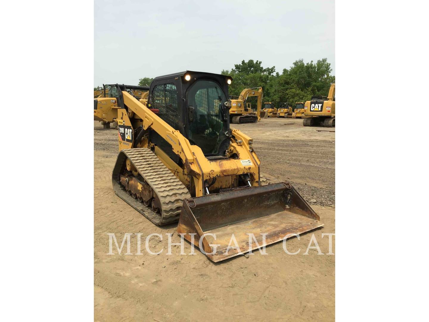 2014 Caterpillar 289D AQ Compact Track Loader