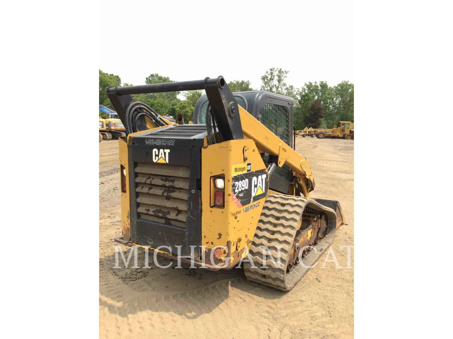 2014 Caterpillar 289D AQ Compact Track Loader